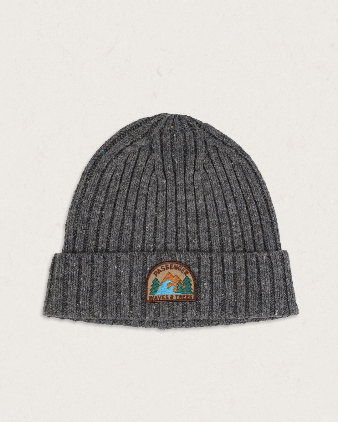 Katira Ribbed Knit Beanie - Charcoal