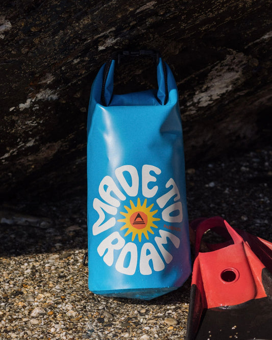 Tide 10L Recycled Nylon Dry Bag - Bluejay