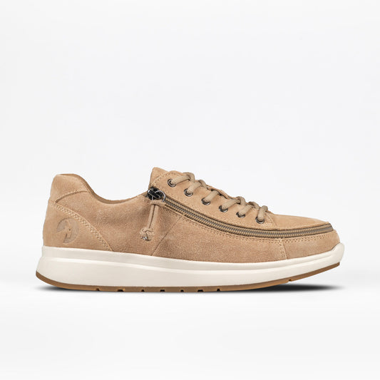 SALE - Women's Tan Suede BILLY Comfort Low