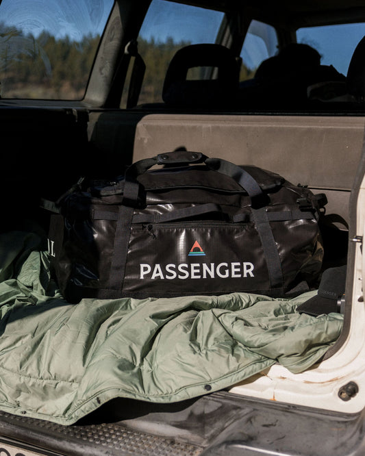 Roamer Recycled 80L Duffel Bag - Phantom Black
